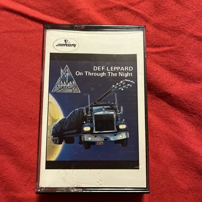 On Through the Night by Def Leppard (Cassette, Nov-1988, Mercury) - Image 1 of 4