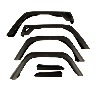 Kit de destellos de guardabarros OMIX de 7 pulgadas para Jeep Wrangler 97-06 * Cobertura adicional para neumáticos Foto 1 de 2