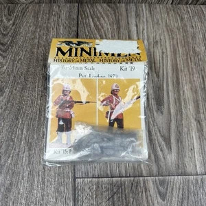 Minimen 54mm Kit #19 Pvt. Loading - 1879 Metal Miniature Figure Model Kit - Picture 1 of 3