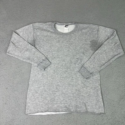 Camisa Medallista De Colección Para Hombres Grande Gris Envejecido EE. UU. Capa Base Térmica Adulto L Foto 1 de 4