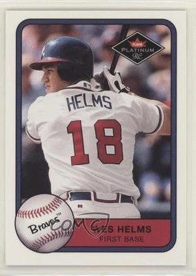 2001 Fleer Platinum Wes Helms #334 - Image 1 of 2