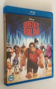 Wreck It Ralph Walt Disney Blu-Ray DVD Disc VGC Pixar - Picture 1 of 3