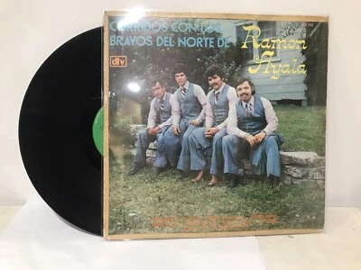 Corridos Con Los Bravos Del Norte De Ramón Ayala LP “Corrido De Chito Cano” (G+) - Image 1 of 4