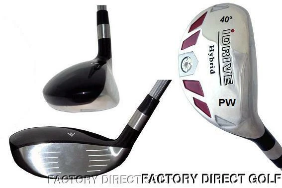 IDRIVE NO SHANK WOOD HYBRID WEDGE (your choice) PW SW LW SAND LOB PITCHING WEDGE - Image 1 of 4