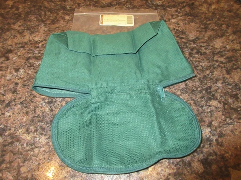 Longaberger Basket  Small Boardwalk Tote Zippered Liner NEW NIP #2808286 Ivy Cover