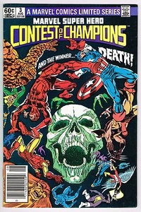 MARVEL SUPER-HERO CONTEST OF CHAMPIONS #3 MARVEL COMICS 1982 VF (8.0) NEWSSTAND - Picture 1 of 2
