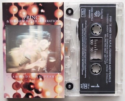 PRINCE / NPG - DIAMONDS & PEARLS (WARNER 7599253794) 1991 EUROPE CASSETTE TAPE - Image 1 of 3