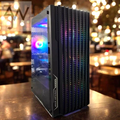 High Performance RGB Gaming PC i7 4.00GHz RTX 3060 64GB DDR4 4TB SSD Win11 WiFi6 - Image 1 of 4