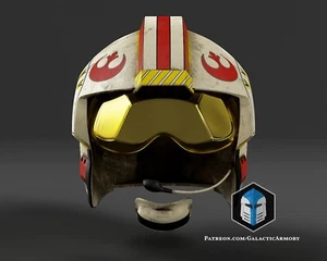 Rebel Pilot Helmet - Galactic Armory - DIY - Painted - Picture 1 of 5