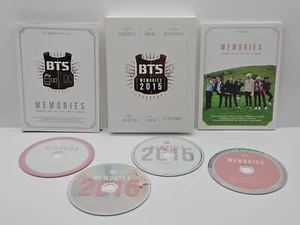 BTS Memories 2015 Official (DVD, 4-Disc + Photobook) Special Red Bullet Tour - Imagen 1 de 11