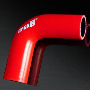 UPGR8 4-PLY 1.25'' High Performance Red 90 Degree Coupler Silicone Hose 32MM ID - Picture 1 of 1
