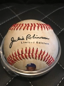 Brooklyn Dodgers Jackie Robinson Limited Edition Fotoball Baseball - Picture 1 of 3