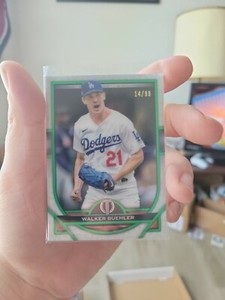 2021 TOPPS TRIBUTE GREEN /99 WALKER BUEHLER DODGERS