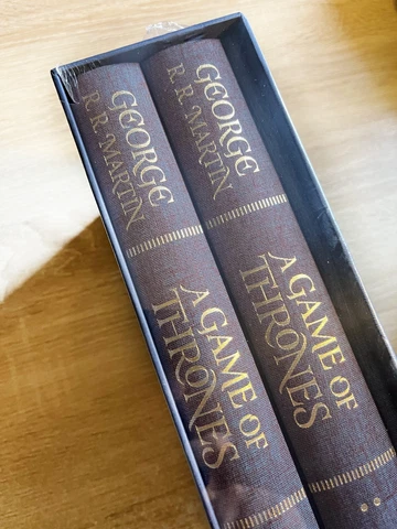 A Game of Thrones by George R.R. Martin - Folio Society Cover