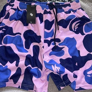 OB Custom Bape Print Shorts - Picture 1 of 3