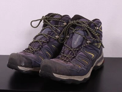 Botas de senderismo SALOMON 9 X-Ultra Mid GTX GoreTex para mujer - azul multicolor Foto 1 de 4