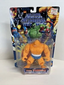 1996 The Thing Clobberin' Punch Action Marvel Universe Marvel Toy Biz  NOC - Picture 1 of 11