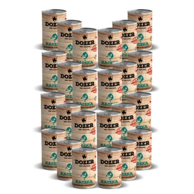 24 x 400g Hundefutter Dozer Ente Premium Nassfutter getreidefrei Dose - Bild 1 von 4