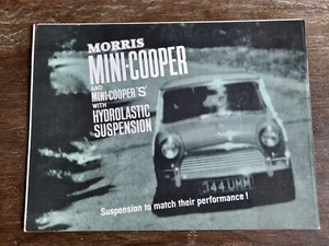 Morris Mini Cooper S with Hydrolastic supensionDec 1964 - Picture 1 of 4