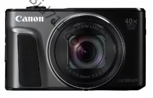 New with seal CANON PowerShot SX720 HS 20.3 Megapixel Digital Camera -Black - Picture 1 of 7