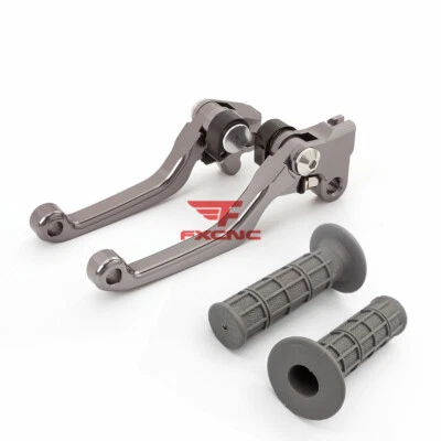 For Honda TRX400EX 1999-2008 2002 2005 2006 CNC Clutch Brake Levers Grips Dirt - Image 1 of 4