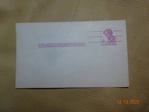 Vintage Abraham Lincoln 4-Cent Prepaid Unused Post Card - Picture 1 of 2