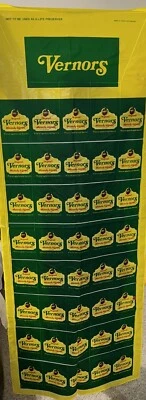 VERNOR’S RAFT / Promoción Original / Flotador de Piscina Inflable / Soda Pop Amarillo y Verde Foto 1 de 4