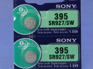 Sony 395 SR927/SW Watch Battery 2Pcs - Picture 1 of 2