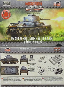 Pz.Kpfw.38(t) Ausf.A (LT vz.38), First To Fight, 1/72 Plastik ,NEU, - Bild 1 von 2