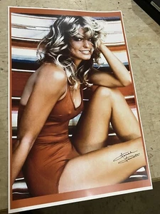 Póster publicitario vintage de Farrah Fawcett C231 - Imagen 1 de 1