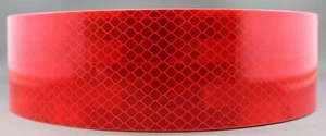 3M Red (983-72) DiamondGrade Class 1 Vehicle Reflective Tape 50mmx5m - Picture 1 of 6