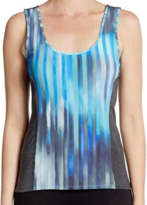 Camiseta sin mangas Elie Tahari SPORT Jamie tejida nueva con etiquetas $78 Foto 1 de 2