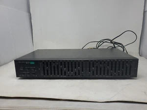 Ecualizador gráfico estéreo negro vintage SANSUI SE-77 12 CANALES - Imagen 1 de 5