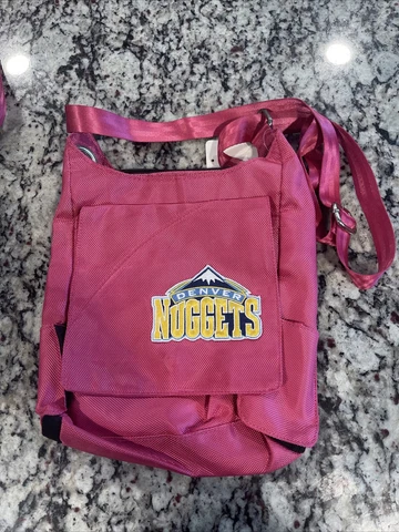 Denver Nuggets Purse Handbag Pink Canvas Style Women's NEW Cover