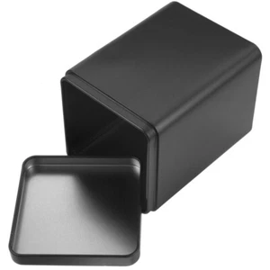 Storage Box Metal Tea Man Holiday Cookie Jars - Picture 1 of 12