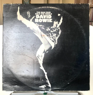 Cleaned & Tested - David Bowie - The Man Who Sold the World - 1972 Glam Rock LP - Image 1 of 4