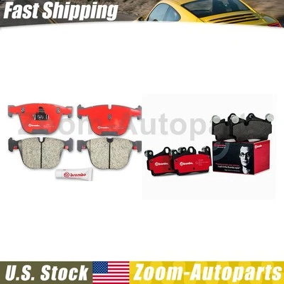 Kit de pastillas de freno delanteras traseras Brembo OE para BMW 645Ci 2004 2005 Foto 1 de 3