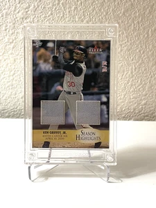2024 Jersey Fusion Baseball Edition /75 Ken Griffey Jr Double Patch 2005 Uniform - Picture 1 of 5