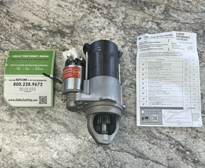 Starter CARQUEST 6947S Reman。 适用于别克、雪佛兰、Gmc 一些品牌型号 — 第 1/4 张图片