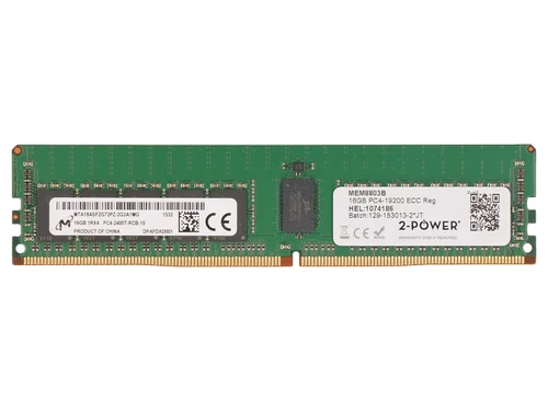 Kingston 16GB KTH-PL424S/16G DDR4 2400 MHz PC4-19200 RDIMM Server Memory RAM - Image 1 of 1