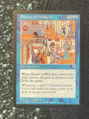 MTG MIRAGE 1996 MAGIC THE GATHERING BAZAAR OF WONDERS RARE NM - Image 1 of 2
