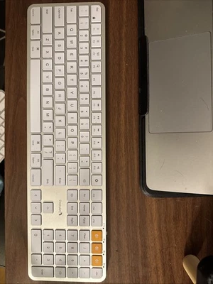 Teclado Bluetooth Retroiluminado ProtoArc para Mac KM100-A Teclado Inalámbrico Ultra Delgado Foto 1 de 3