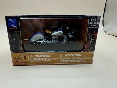 New Ray 1939 Indian Four Motorcycle 1:32 Diecast NIB - Image 1 of 4