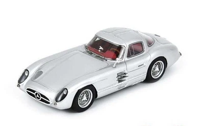 Schuco 43U00049: 1:43 Mercedes-Benz 300 SLR Gullwing Uhlenhaut Coupé 1955 plateado Foto 1 de 2