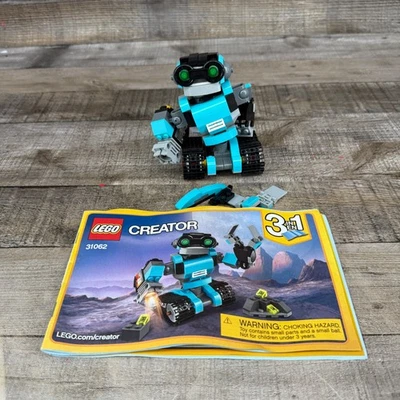 Lego Creator 31062 Robot Building Set Figure Some Missing - Image 1 of 4