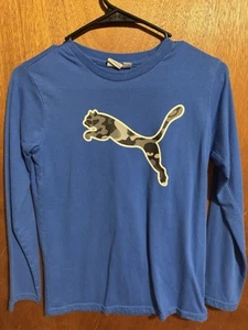 Youth Puma Long Sleeve Tee M - Picture 1 of 3