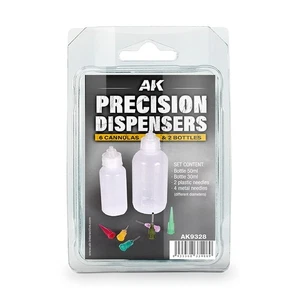 AK Interactive Precision Dispensers Tropffläschchen AK9328 für Farben Kleber usw - Picture 1 of 3