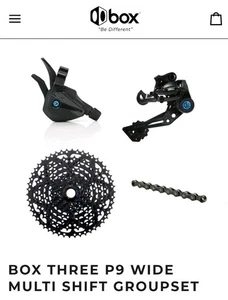Box Three Prime 9-Speed Wide Multi Shift Groupset Mtb/Emtb - Picture 1 of 8