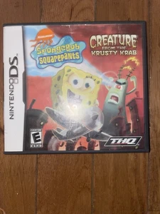 Bob Esponja Pantalones Cuadrados: La Criatura del Cangrejo Crujiente para Nintendo DS - Imagen 1 de 3