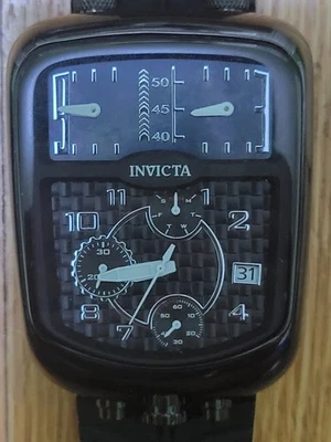 Invicta S1 Rally Bullhead Style Mens Tri-Zone Chronograph Dial Watch #368 - Image 1 of 4